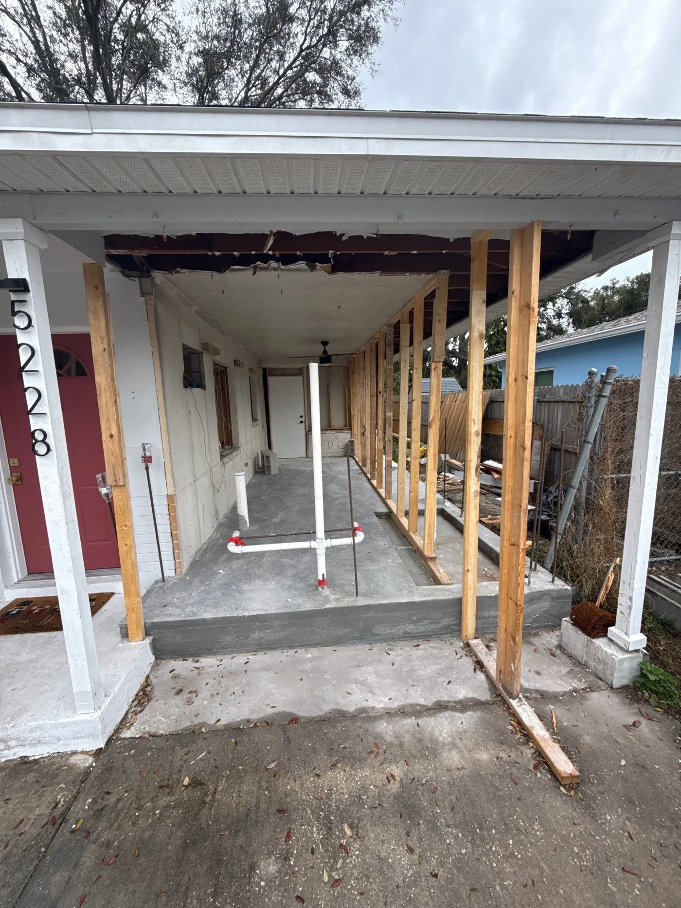 Salt & Pepper remodel before