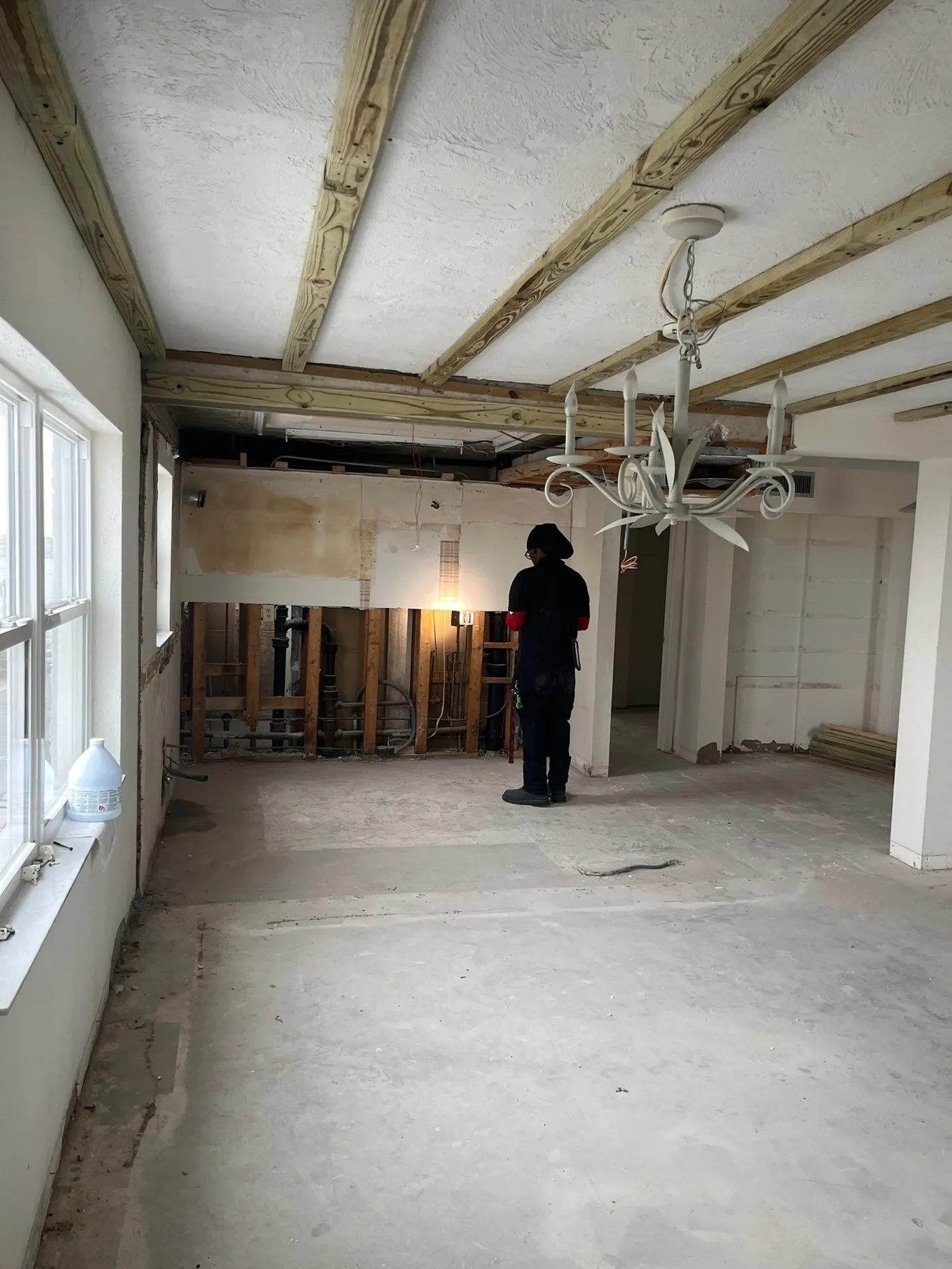 Salt & Pepper remodel before