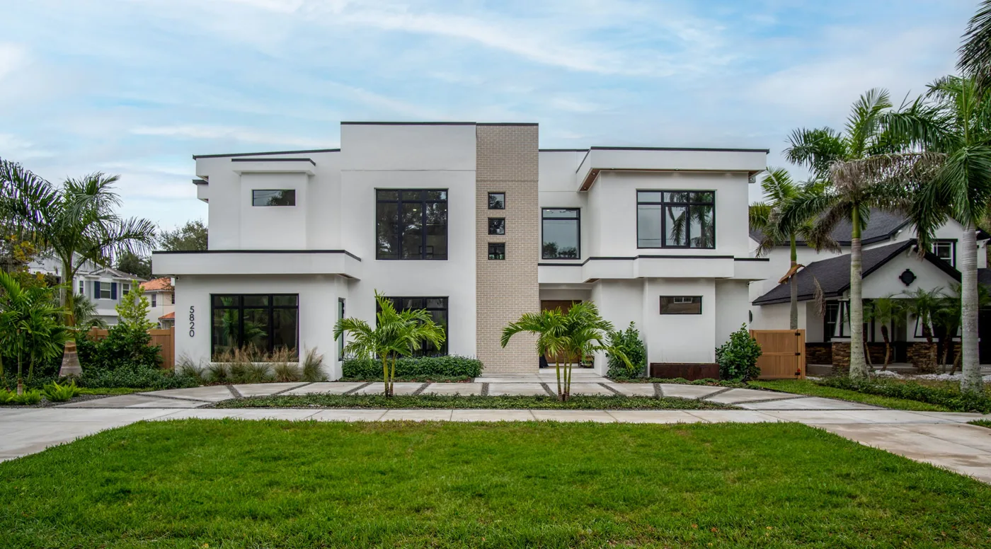 New Construction in Sarasota by Salt & Pepper Construction