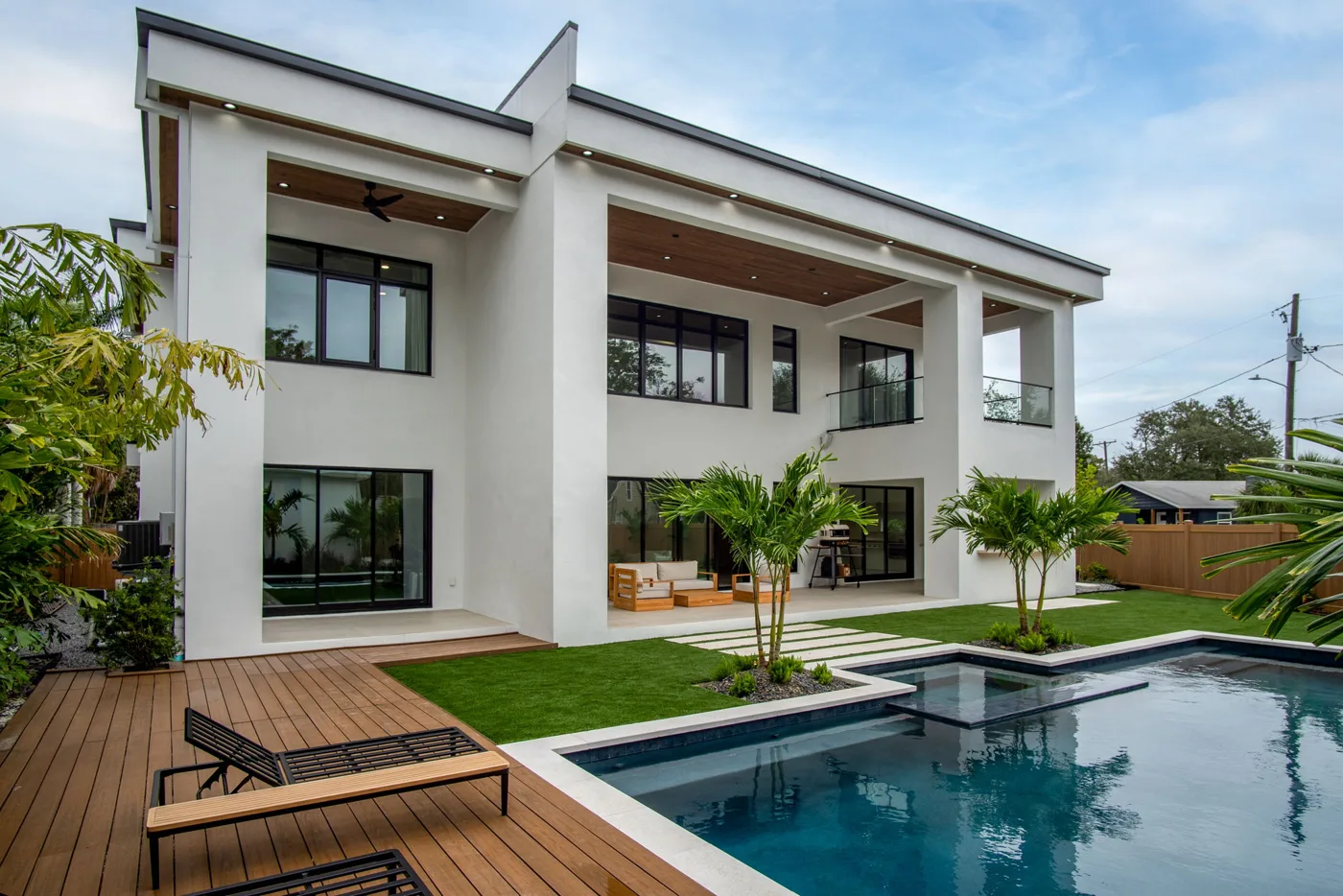 Modern Custom Home by Salt & Pepper Construction