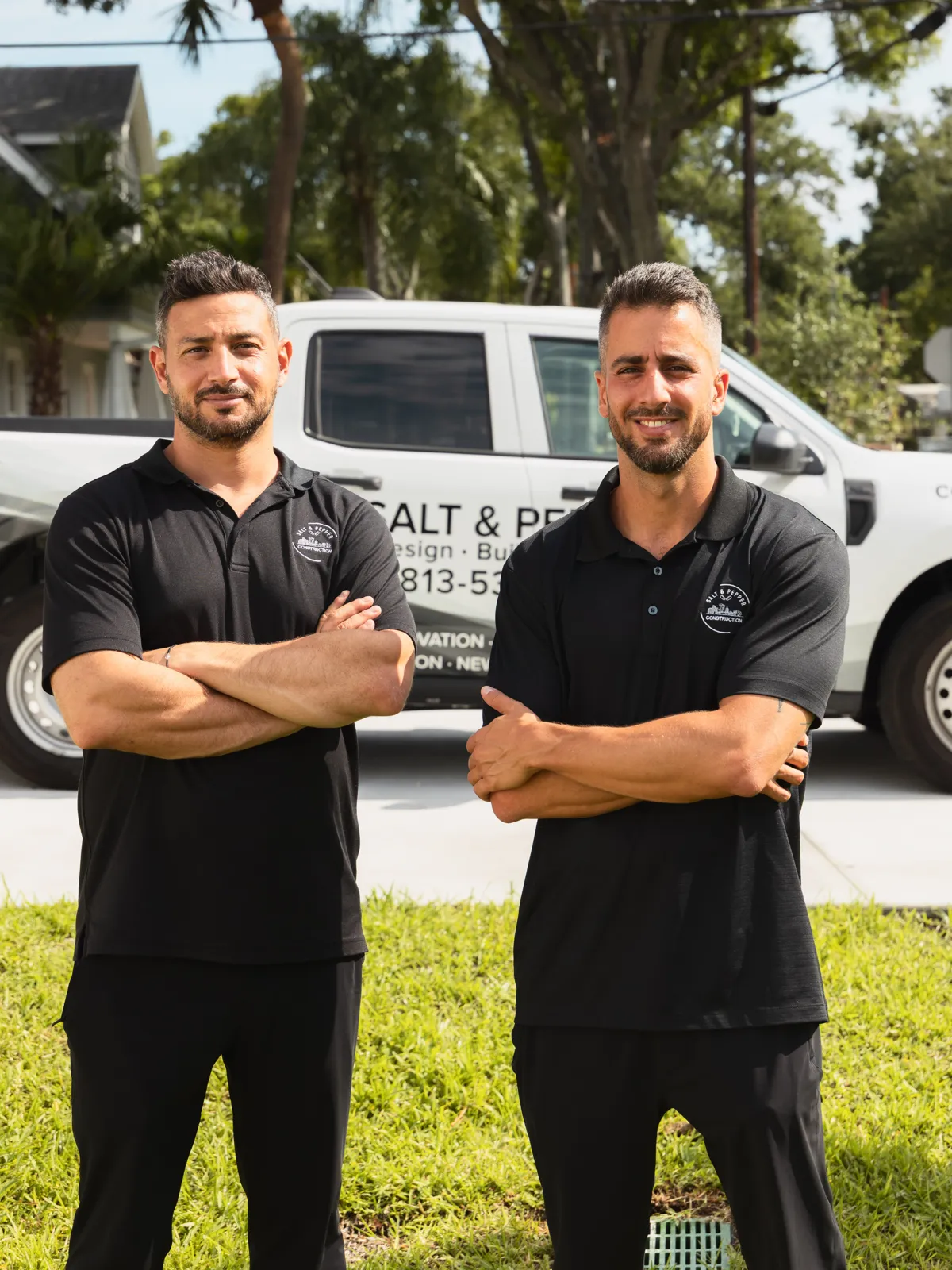 The Salt & Pepper Design and Construction team